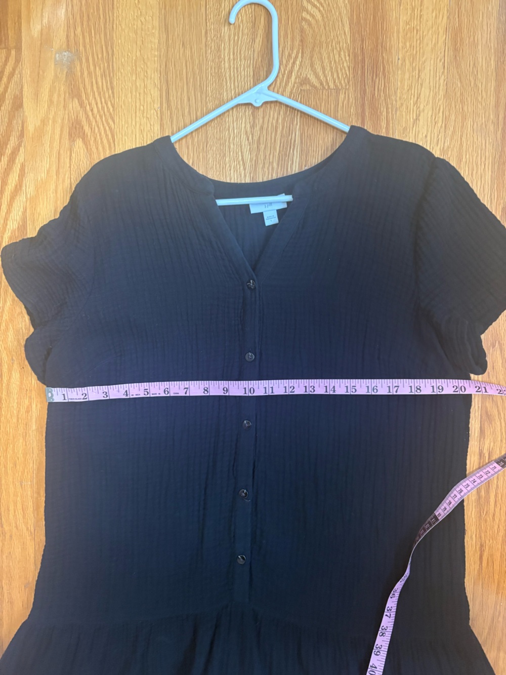 J. Jill Cotton Gauze Drop Waist Dress L - Picture 5 of 6